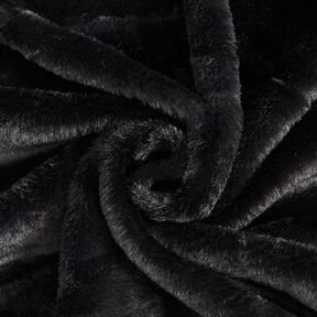 pele sintética de alta qualidade lisa – preto, 