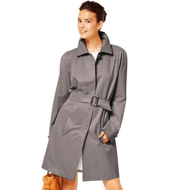 Sarja de algodão Liso – cinzento,  image number 7