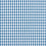 Tecido de algodão Xadrez Vichy 0,5 cm – azul ganga/branco,  thumbnail number 1