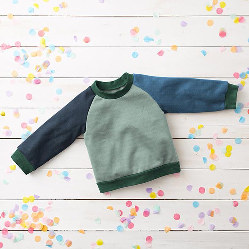 GOTS bordas de algodão | Tula – verde escuro,  image number 5