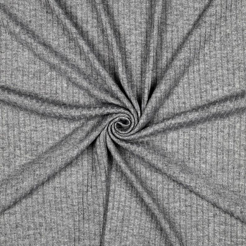 Malha canelada Lurex – cinzento-prateado/prata metálica,  image number 1