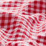 Anarruga Mistura de algodão Xadrez Vichy – vermelho,  thumbnail number 2