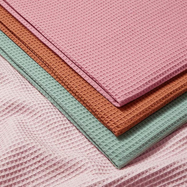 Tecido piqué em favo – rosa,  image number 4