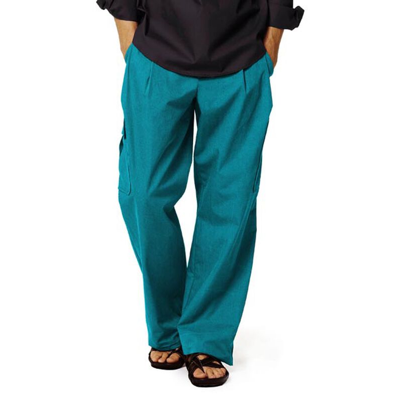 Linho Stretch Mix – azul petróleo,  image number 7