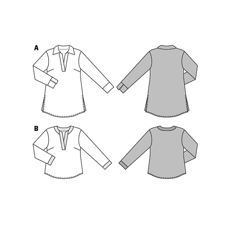 Túnica, Burda 6633,  image number 4