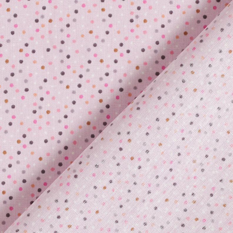 Popelina de algodão Pintas mini coloridas – púrpura média,  image number 4