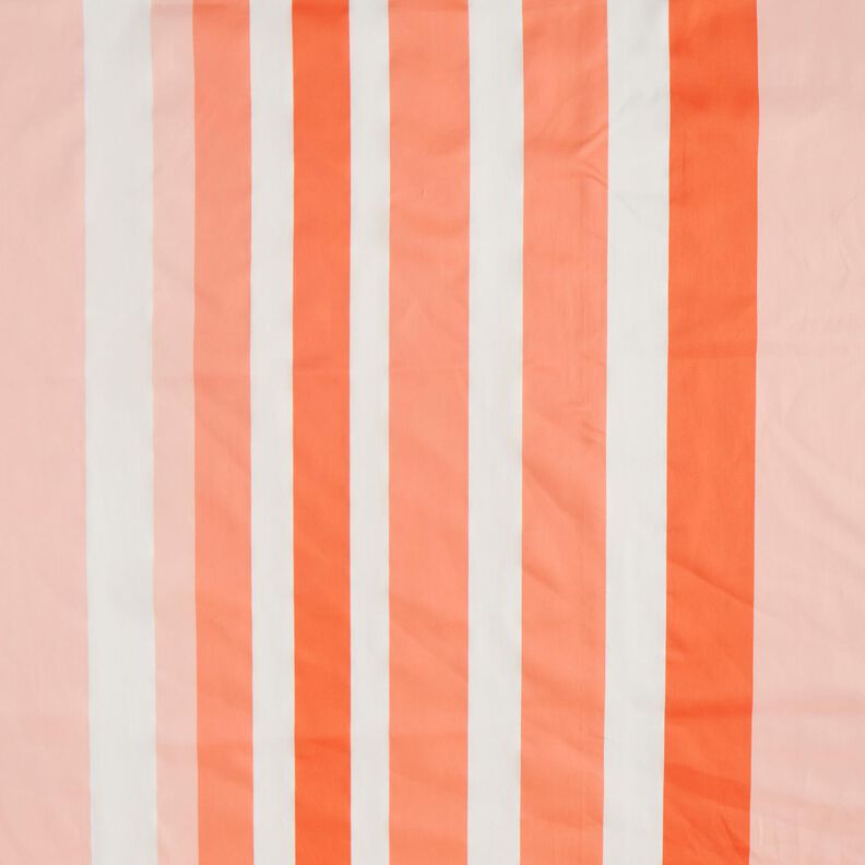 Tecido para blusas Riscas longitudinais grandes – cor de coral/rosa-claro,  image number 1