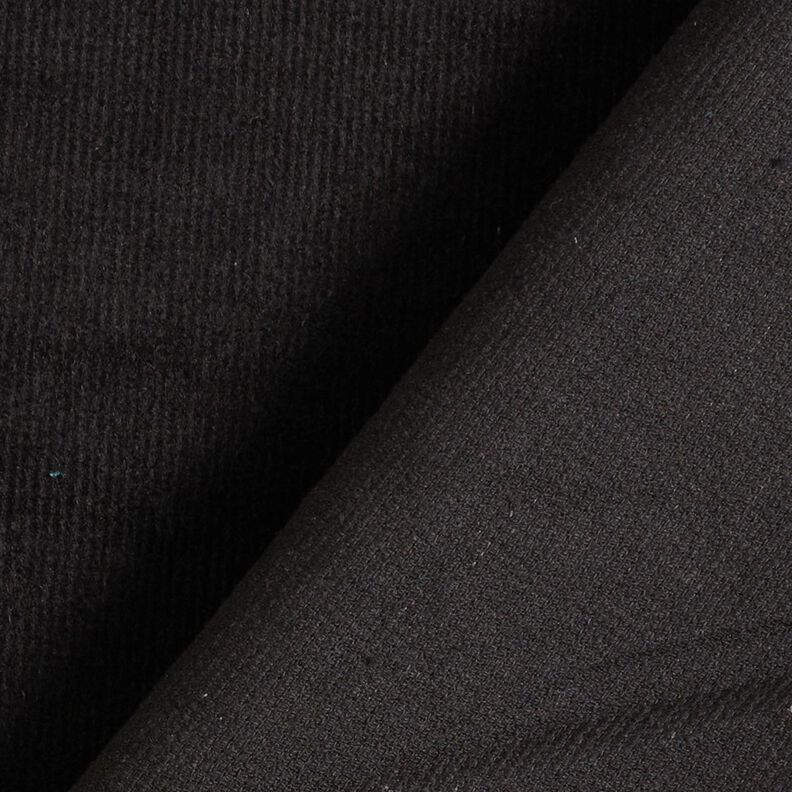 Bombazine fina Stretch – preto,  image number 3