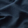 Jersey em mistura algodão e linho liso – azul-marinho,  thumbnail number 2
