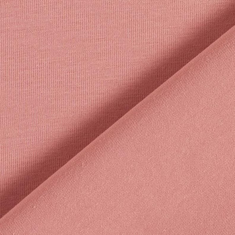 GOTS Jersey de algodão | Tula – rosa embaçado,  image number 3