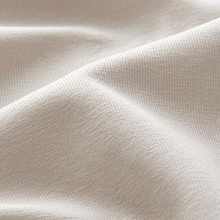 Jersey de algodão médio liso – natural, 