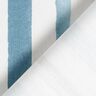 Tecido para decoração Meio linho Panamá Aguarelas Riscas – branco/azul,  thumbnail number 5