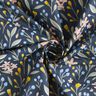 Tecido de algodão Cretone Flores – azul-noite,  thumbnail number 3