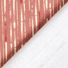 GOTS Jersey de algodão Riscas | Tula – rosa embaçado/terracota,  thumbnail number 4