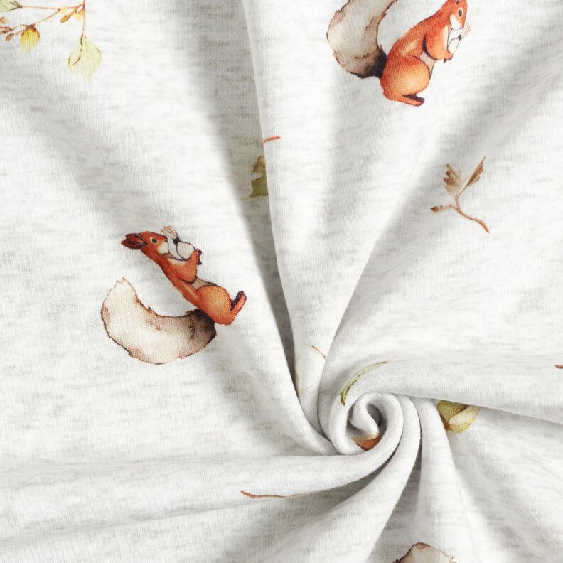 Tecido polar alpino Esquilo – natural/cinzento claro,  image number 3