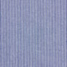Tecido para blusas Mistura de algodão Riscas – azul-marinho/branco,  thumbnail number 1