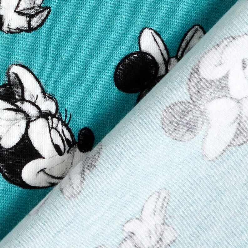 Jersey de algodão Minnie | Disney – azul claro,  image number 4