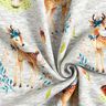 Tecido polar alpino Veado romântico – cinzento-prateado/natural,  thumbnail number 3