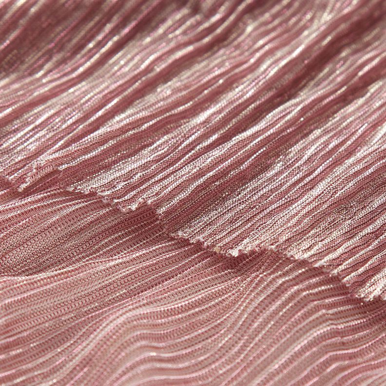 Plissado transparente Riscas brilho – rosa,  image number 5
