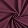 Jersey malha fina com padrão perfurado – beringela,  thumbnail number 1