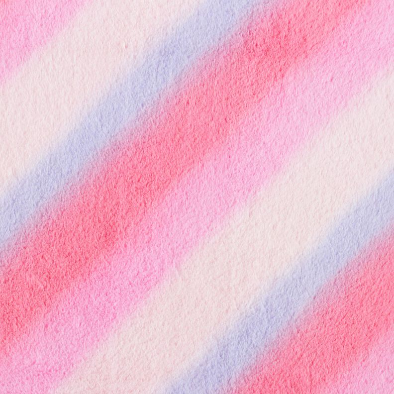 Pelo artificial Gradiente de cor diagonal – rosa/lilás,  image number 1