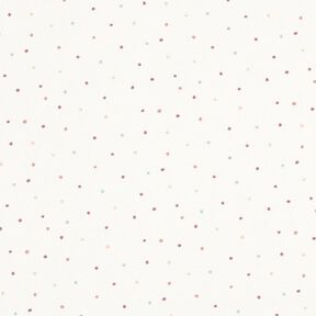 Jersey de algodão Pintas coloridas – branco sujo, 