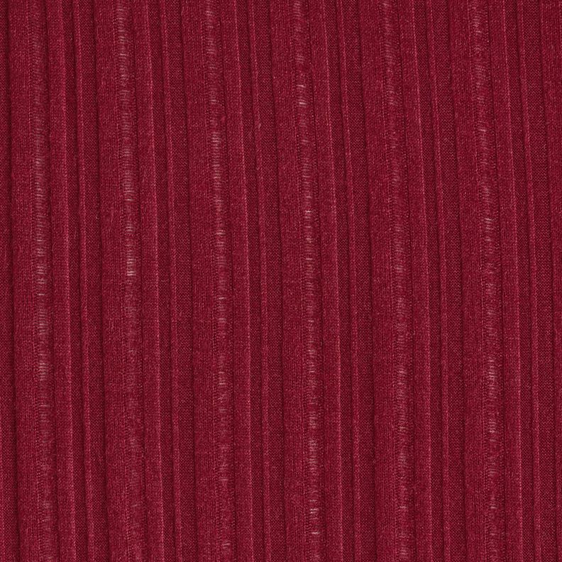 Malha canelada lisa – bordô,  image number 1