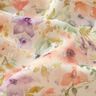 Tecido viscose Dobby Mar floral Aguarela Impressão digital – marfim/lavanda,  thumbnail number 2
