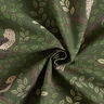 Tecido para decoração Meio linho Panamá Corujas da floresta – verde escuro/cor de chocolate,  thumbnail number 3