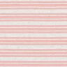 Jersey de viscose Riscas brilhantes irregulares – branco sujo/rosé,  thumbnail number 1