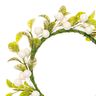 Coroa de flores Decoração com Bagas [Ø 9 cm/ 16 cm] – branco/verde,  thumbnail number 2
