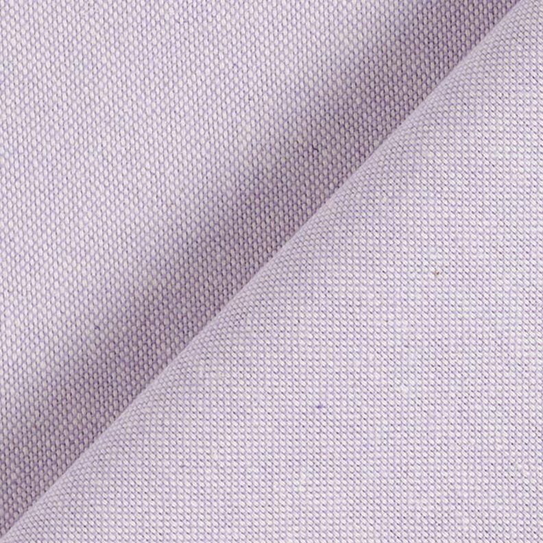 Tecido para decoração Meio linho Panamá Chambray reciclado – vermelho violeta pálido,  image number 3