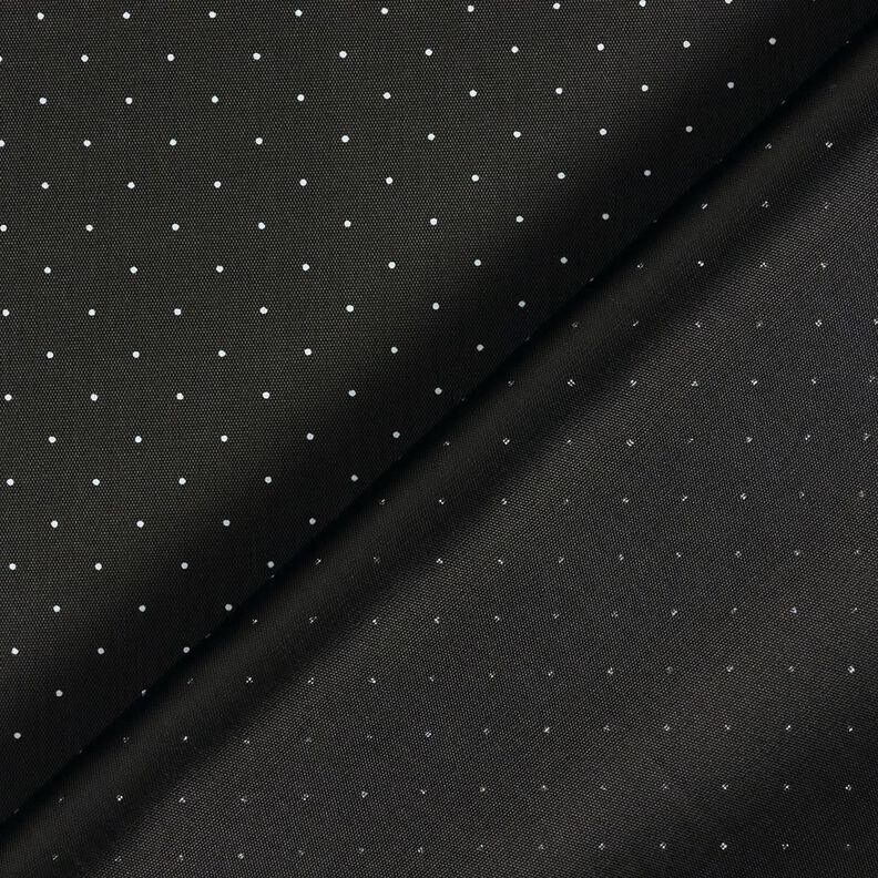 Tecido para forro Pintas pequenas – preto/branco,  image number 3