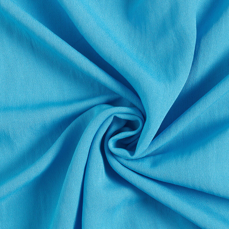 Mistura de viscose Ponto de tafetá Liso – turquesa,  image number 1