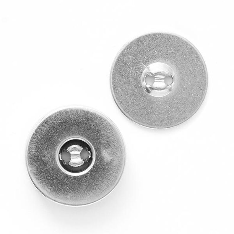 Botão magnético [  Ø18 mm ] – prateado metálica,  image number 2