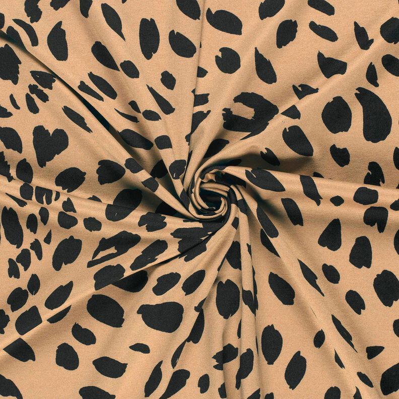 Jersey Romanit Estampado Leo – mocca/preto,  image number 3