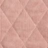 Tecido acolchoado Bombazine com reverso em pele Losangos – rosa embaçado,  thumbnail number 1