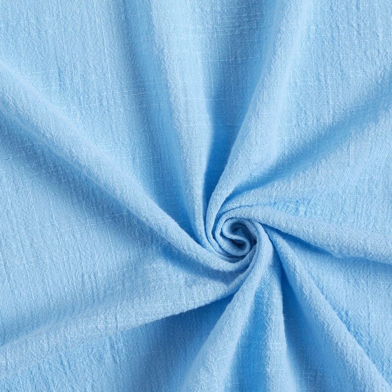 Tecido de algodão Imitação de linho – azul claro,  image number 1