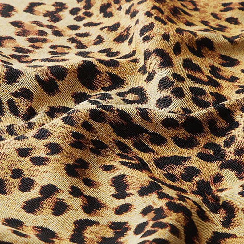 Jacquard Gobelina Leopardo &ndash; beige,  image number 2