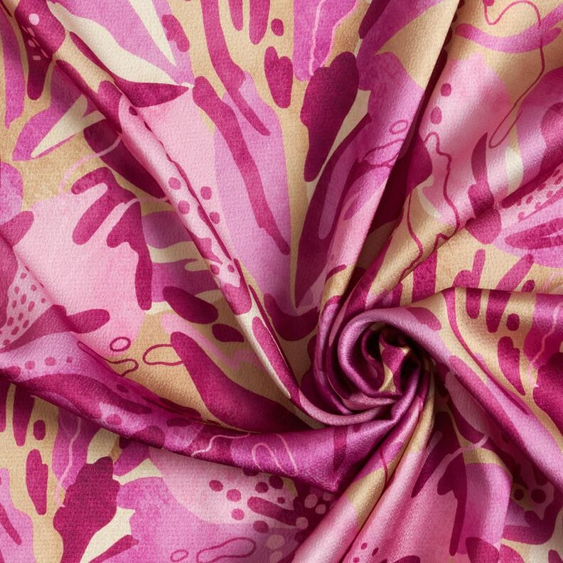 Flores marinhas em crepe acetinado – uva/púrpura média,  image number 3