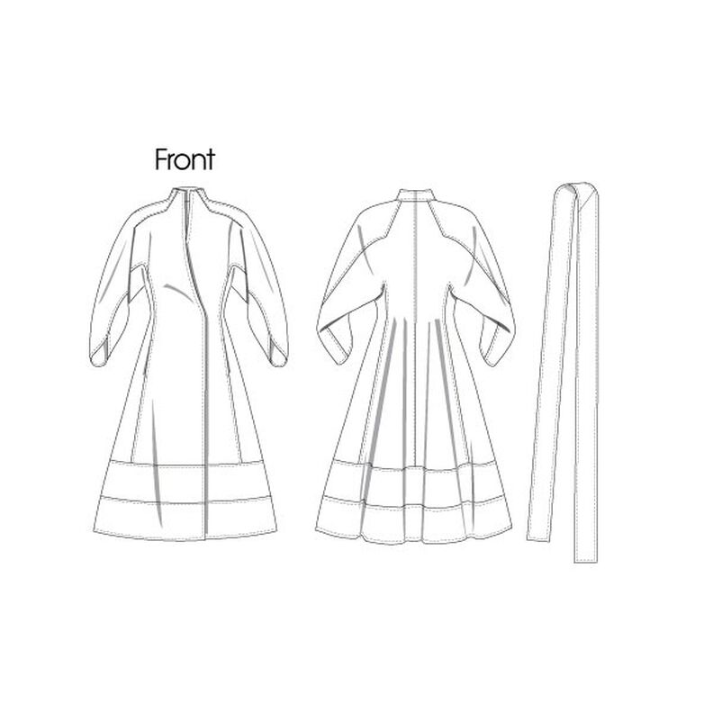 Vestido quimono da Ralph Rucci, Vogue 1239 | 32 - 38,  image number 7