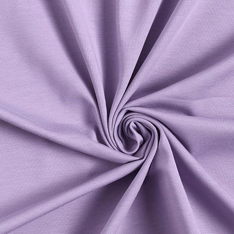 Jersey de algodão médio liso – lilás,  image number 1