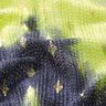 Renda em tricot Batik e losangos dourados – azul-marinho/amarela néon,  thumbnail number 2