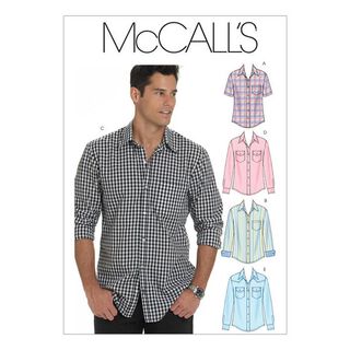 Camisa de homem, McCalls 6044 | 34 - 44 | 46 - 56, 