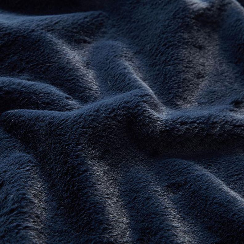 Pelo artificial liso – azul-marinho,  image number 2
