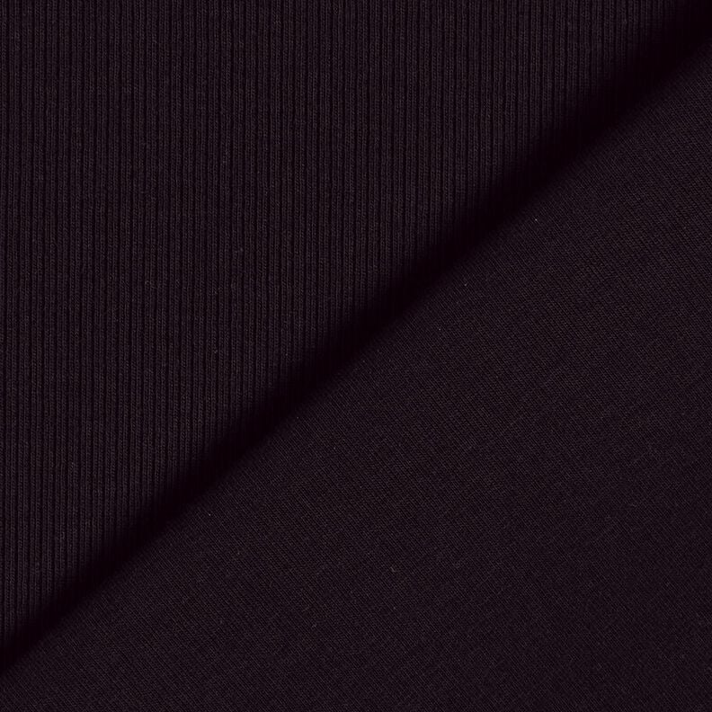 Jersey canelado Canelado fino 2-1-1-1 – preto,  image number 3