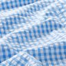 Anarruga Algodão Xadrez tecido – azul/branco,  thumbnail number 2
