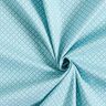 Tecido de algodão Cretone Motivo de azulejo pequeno – azul petróleo claro,  thumbnail number 3