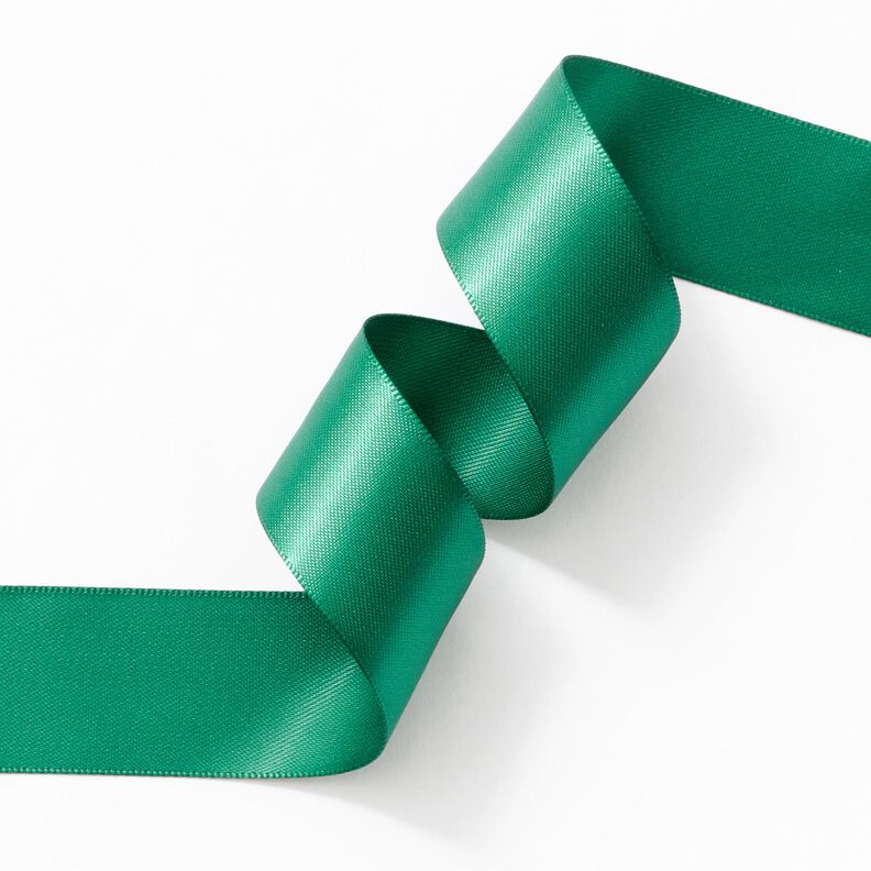 Fita de cetim [25 mm] – verde zimbro,  image number 3