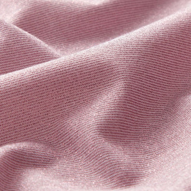 Jersey Brilho Melange – rosa-velho claro,  image number 2